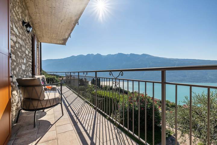 Ferienwohnung für 4 Personen, mit Balkon und Garten sowie Seeblick in Tignale - 4