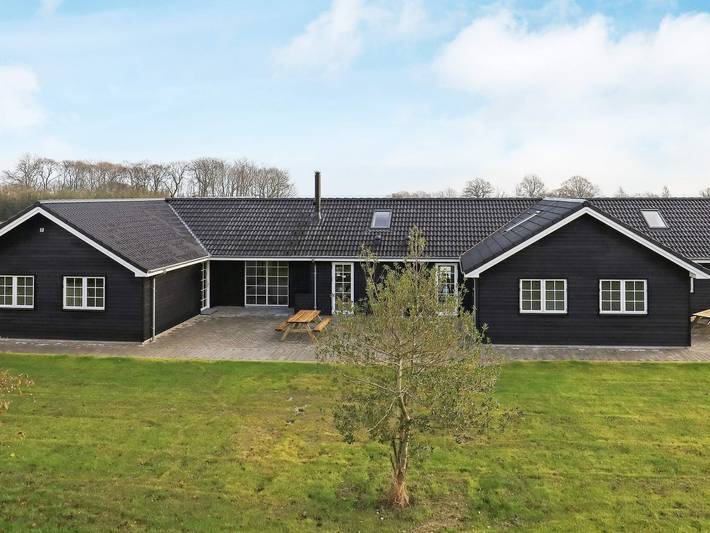 Ferienhaus für 26 Personen, mit Whirlpool und Terrasse sowie Garten und Pool in Tårup - 2