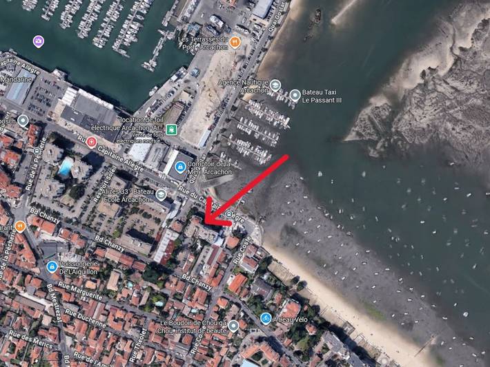 Gîte pour 2 personnes, avec balcon dans L'Aiguillon (Arcachon) - 4