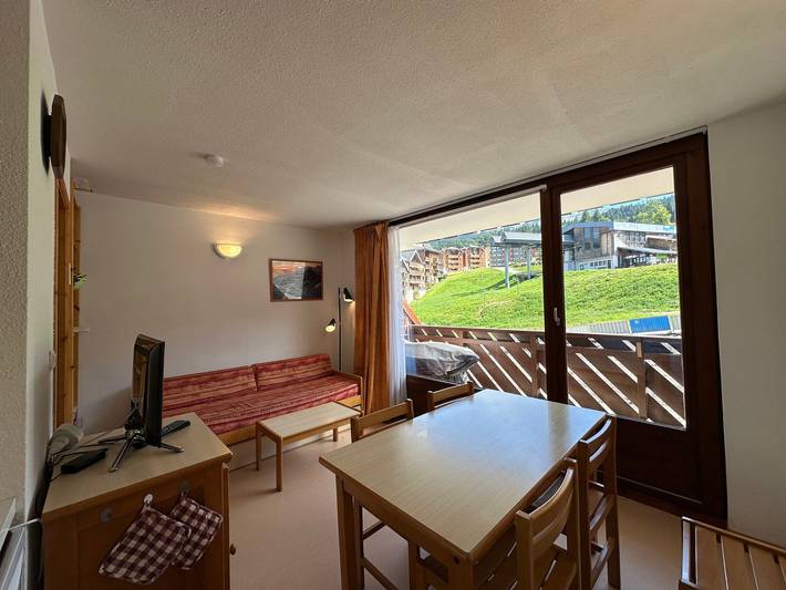 Ganze Wohnung, 1-Zimmer-Wohnung, Bergnische, Pistenblick, 4 Pers in Station de Morillon, Grand Massif