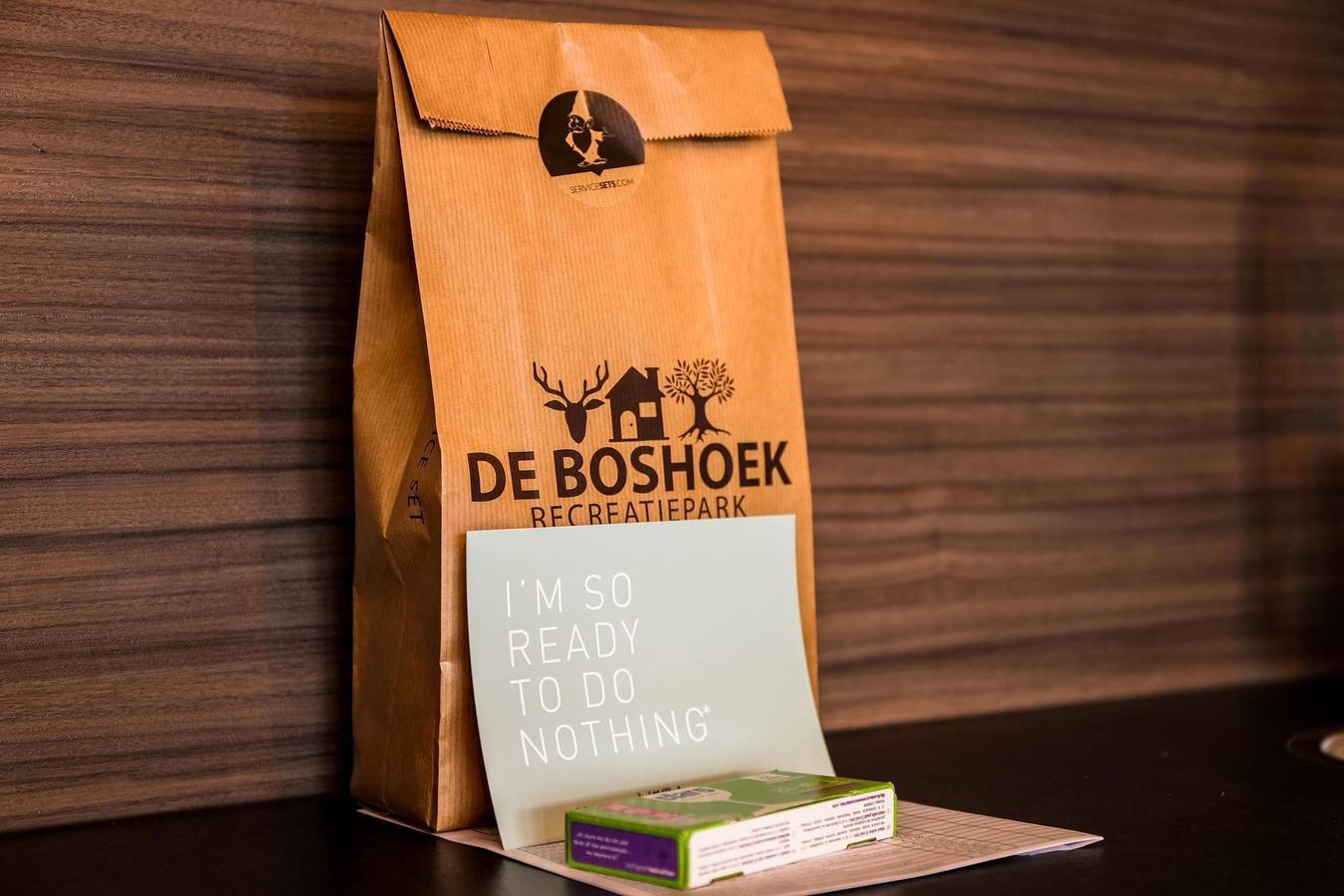 Recreatiepark De Boshoek — Bungalow Grijze Veen | 8 Personen in Veluwe