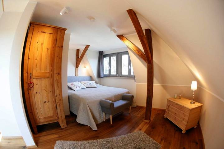 Ferienwohnung für 2 Personen, mit Balkon und Ausblick in Coswig
