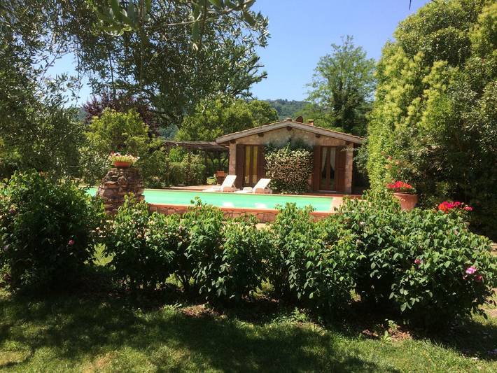 Casa vacanza per 6 persone, con Terrazza e Giardino nonché Piscina a Orte