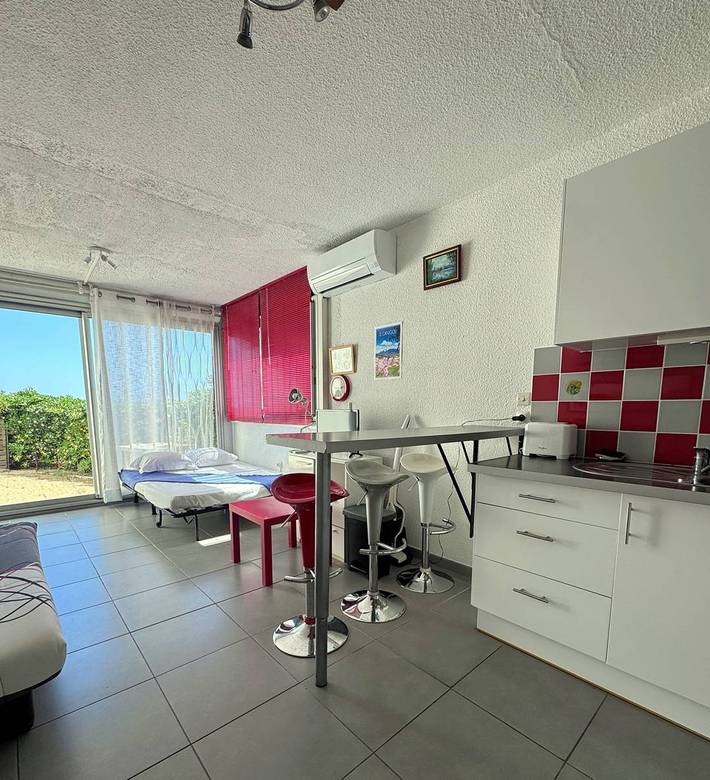 Gîte pour 2 personnes, avec balcon/terrasse, animaux acceptés dans Plage du Village (Le Barcares) - 2