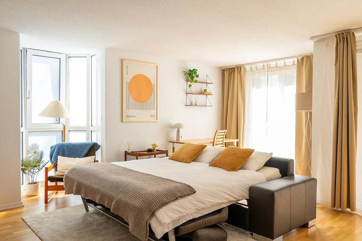 Ganze Wohnung, Central12 – Free Parking - Private Yard - Close to Bus - Close to Old Town Thun in Steffisburg, Thunersee