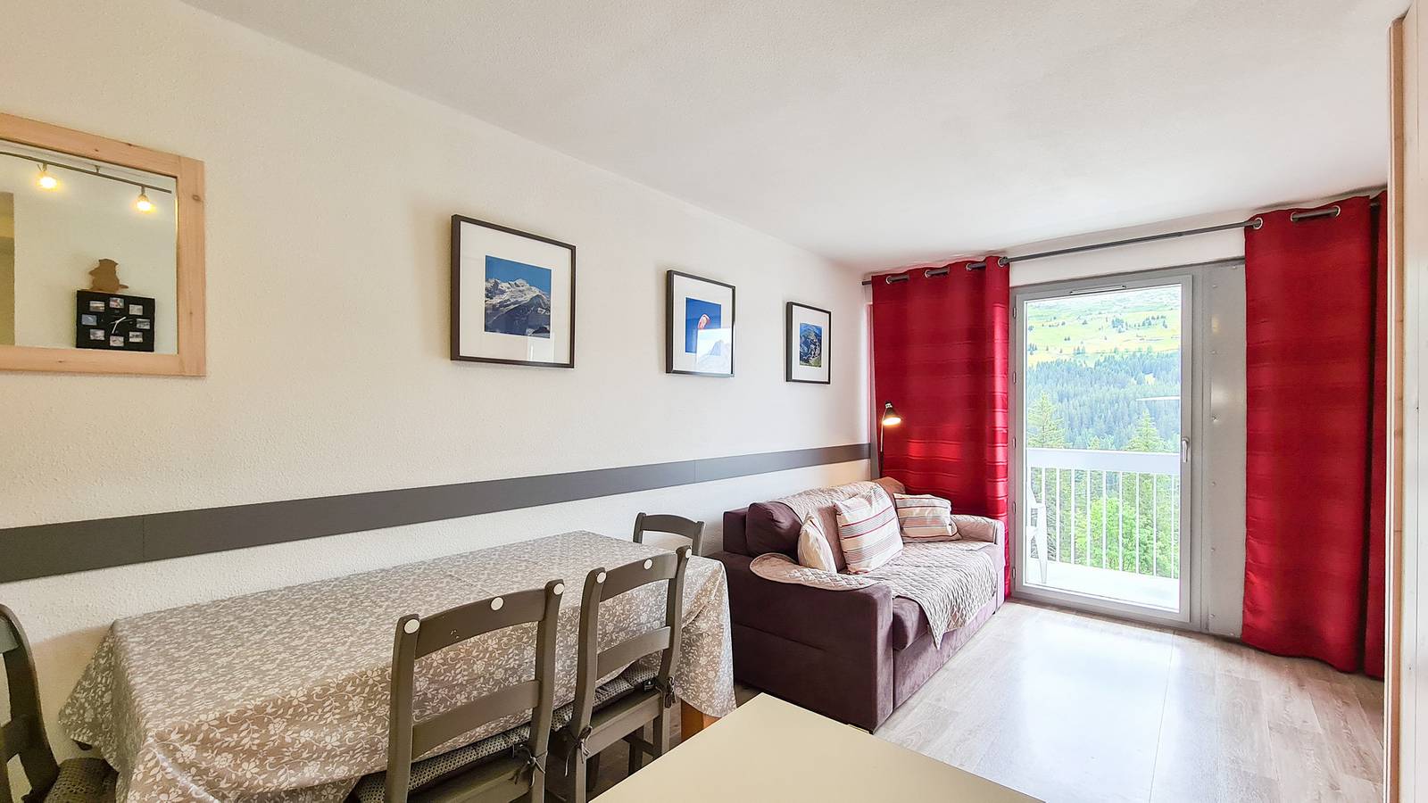 Studio entier, Studio neuf · Centre station · Balcon - Fl-Pet13 in Flaine, Arâches-la-Frasse