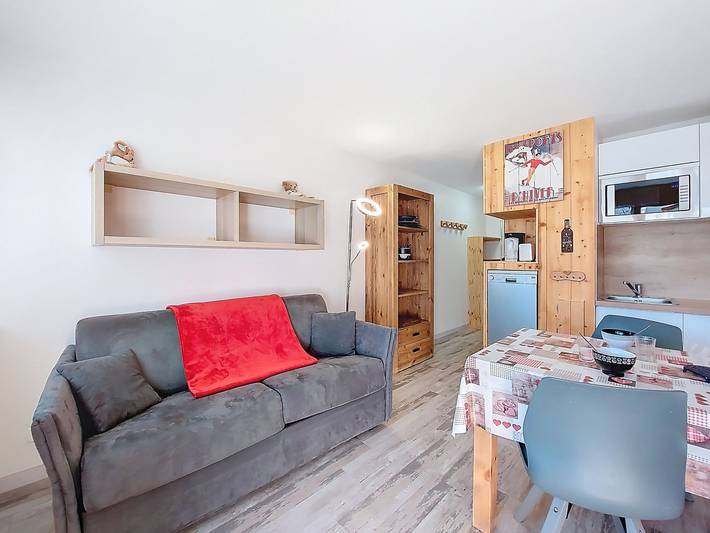Location de vacances pour 4 personnes, avec balcon à Saint-Martin-de-Belleville
