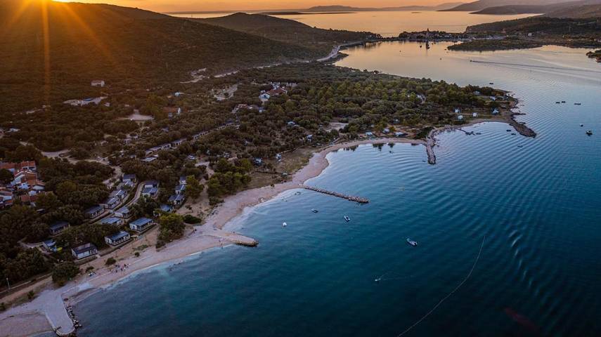 Camping pour 6 personnes, avec vue dans Losinj