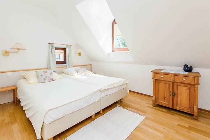 Ferienwohnung für 4 Personen, mit Balkon und Balkon/Terrasse sowie Terrasse und Garten in Barkhagen - 4