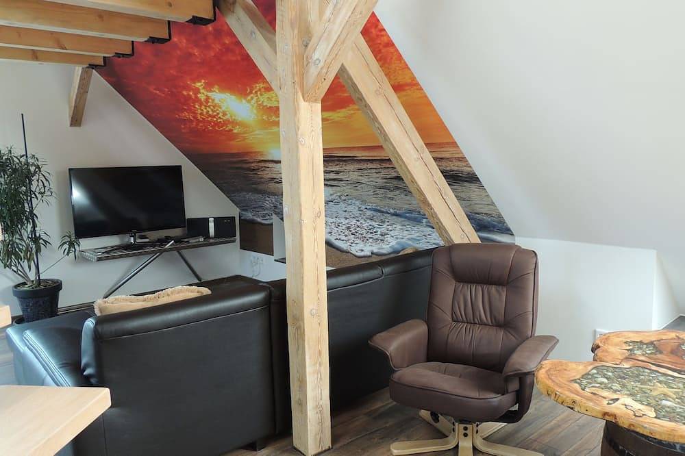 Ganze Wohnung, Schlafzimmer, Bad; 2-4 Gäste, 60 m²; 1500m² Grundstück in Malchow, Fleesensee
