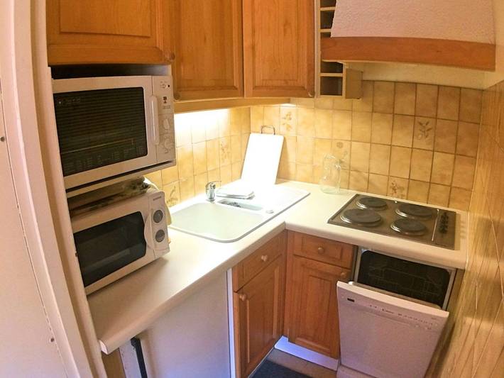 Ganze Wohnung, Gemütliche 2-Zimmer Wohnung, Ski-in/Ski-out, 6 Schlafplätze, zentral in Vars Les Claux in Vars, Briançon und Umgebung
