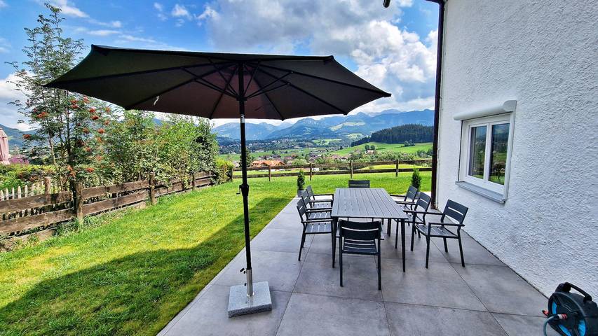 Hütte für 4 Personen, mit Ausblick und Terrasse sowie Garten in Ofterschwang - 2
