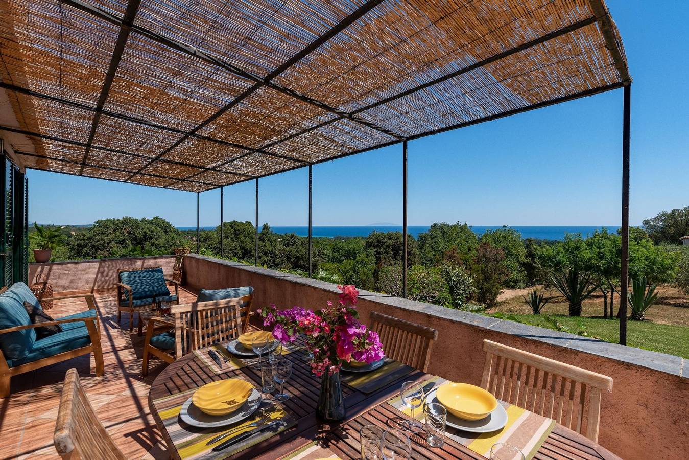 Domaine Punta della Guardia Calme et belvedere in Cervione, Région de Corte
