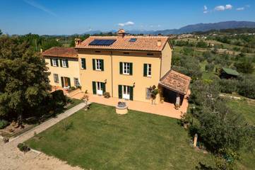 Cottage pour 2 personnes, avec jardin ainsi que vue et vue sur le lac à Montecarlo (Toscane)