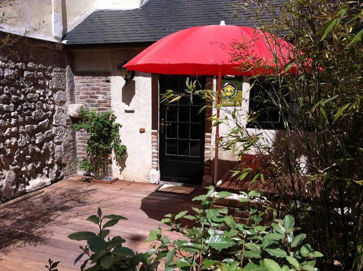 Gîte pour 4 personnes, avec jardin et terrasse à La Bouille