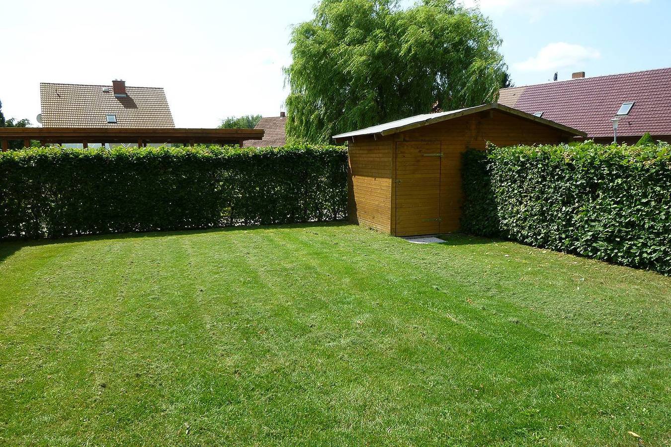 Ganze Wohnung, Ferienwohnung Haus Vietzen 2 mit Terrasse und Garten in Rechlin in Rechlin, Müritz