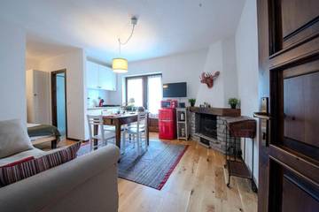 Gîte pour 4 personnes, avec vue et balcon, animaux acceptés dans Morgex
