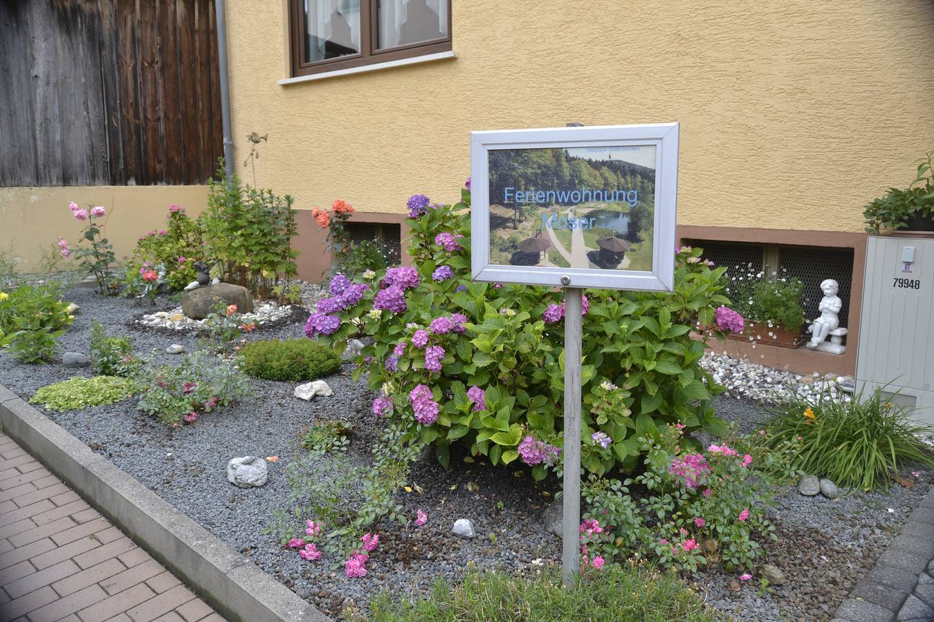 Ganze Wohnung, Ferienwohnung 'Haus Moser - Fewo 2' mit Gemeinschaftsterrasse, Gemeinschaftsgarten und Wlan in Eschau, Spessart-Mainland