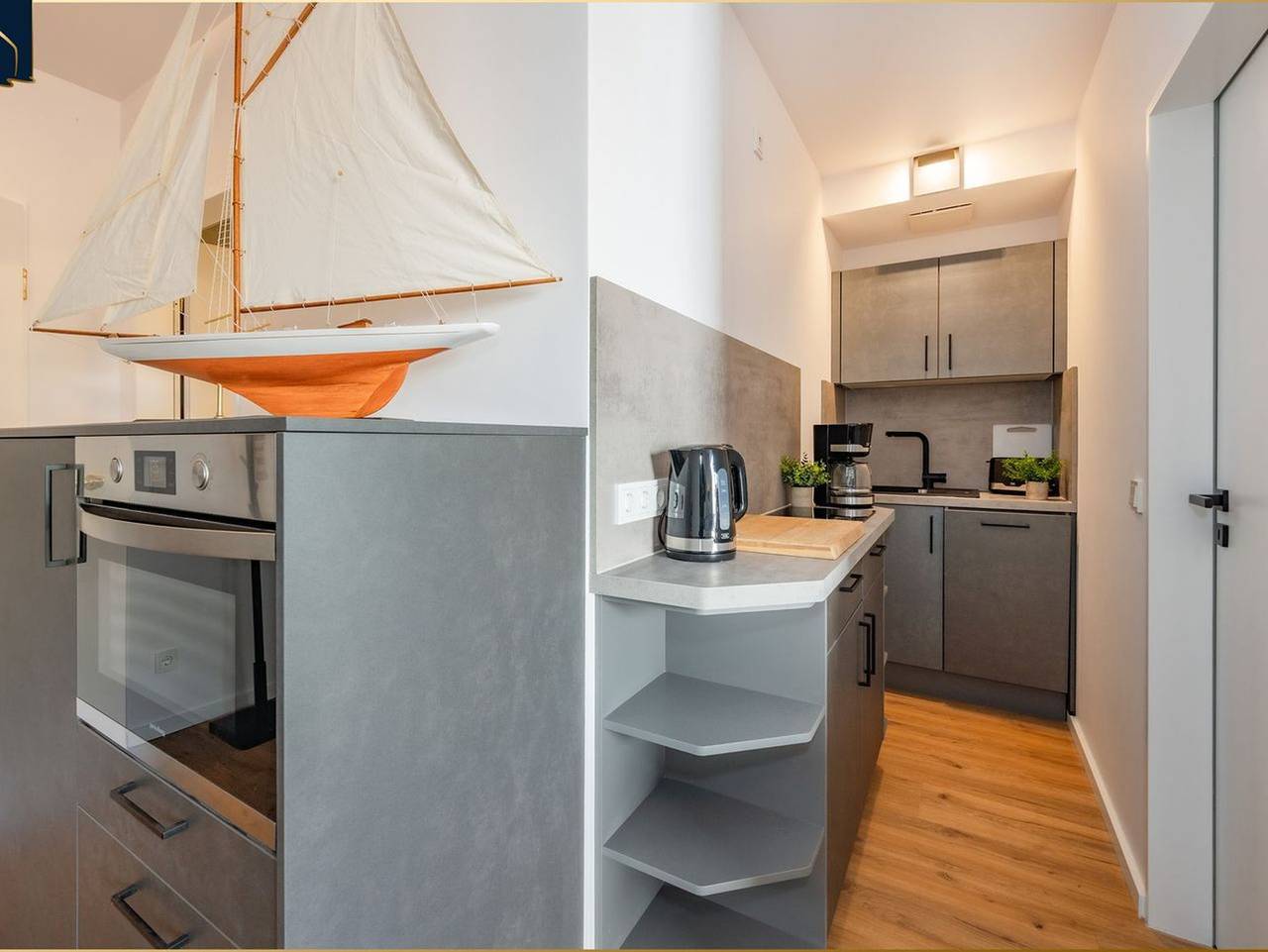 Ganze Ferienwohnung, Regina Maris Ostseestern - Gemütliche Ferienwohnung mit Terrasse und Meerblick – nur 150 m zum Strand in Bansin, Heringsdorf