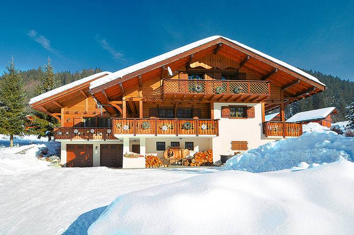 Maison de vacances pour 10 personnes, avec Balcon et Terrasse à La Chapelle-d'Abondance