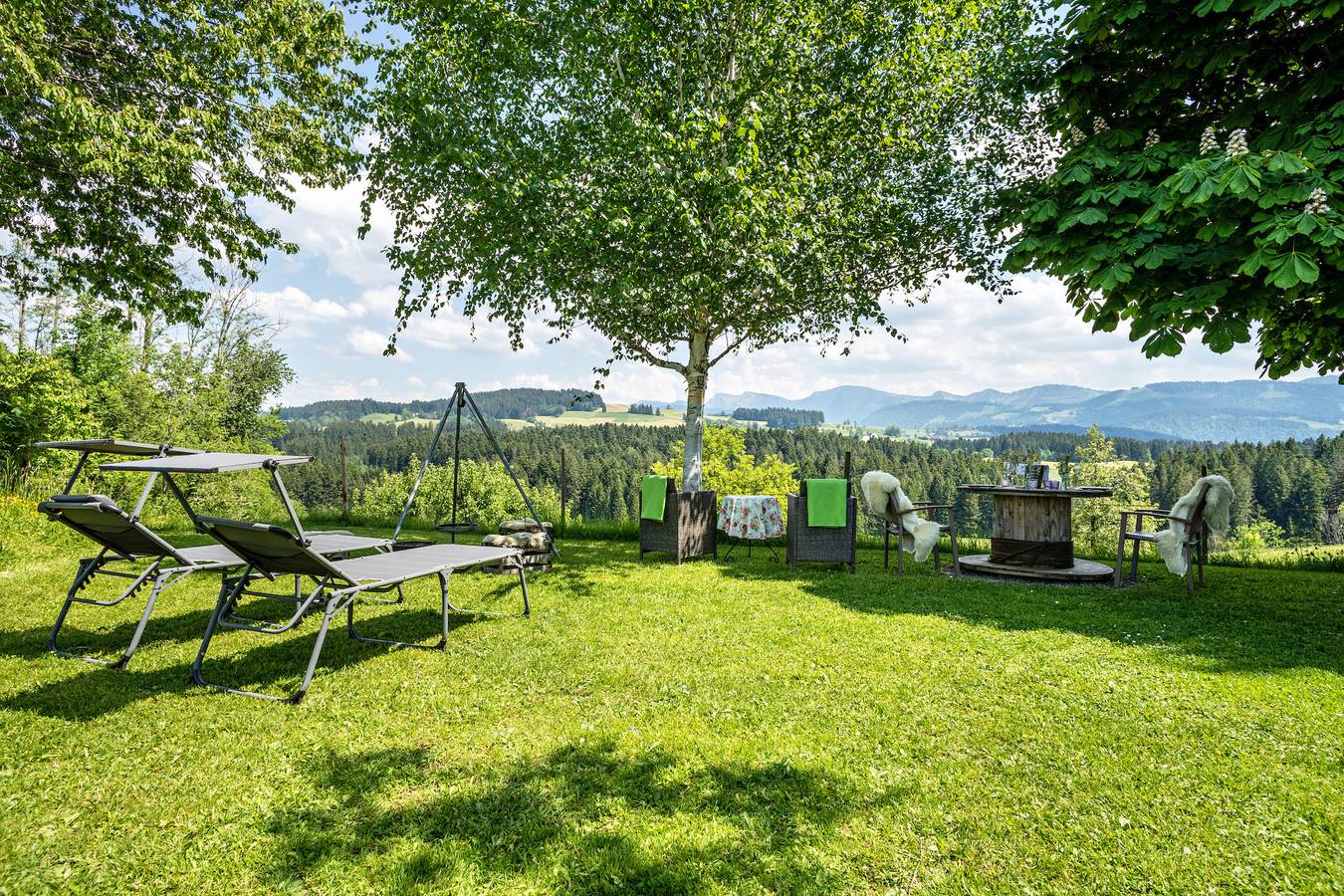 Ganze Wohnung, Ferienwohnung 'Harmonie' mit Gemeinschaftsgarten und Wlan in Oberreute, Bayerisch Schwaben