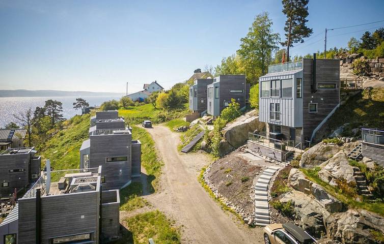 Ferienhaus für 6 Personen, mit Ausblick und Terrasse sowie Garten - 1