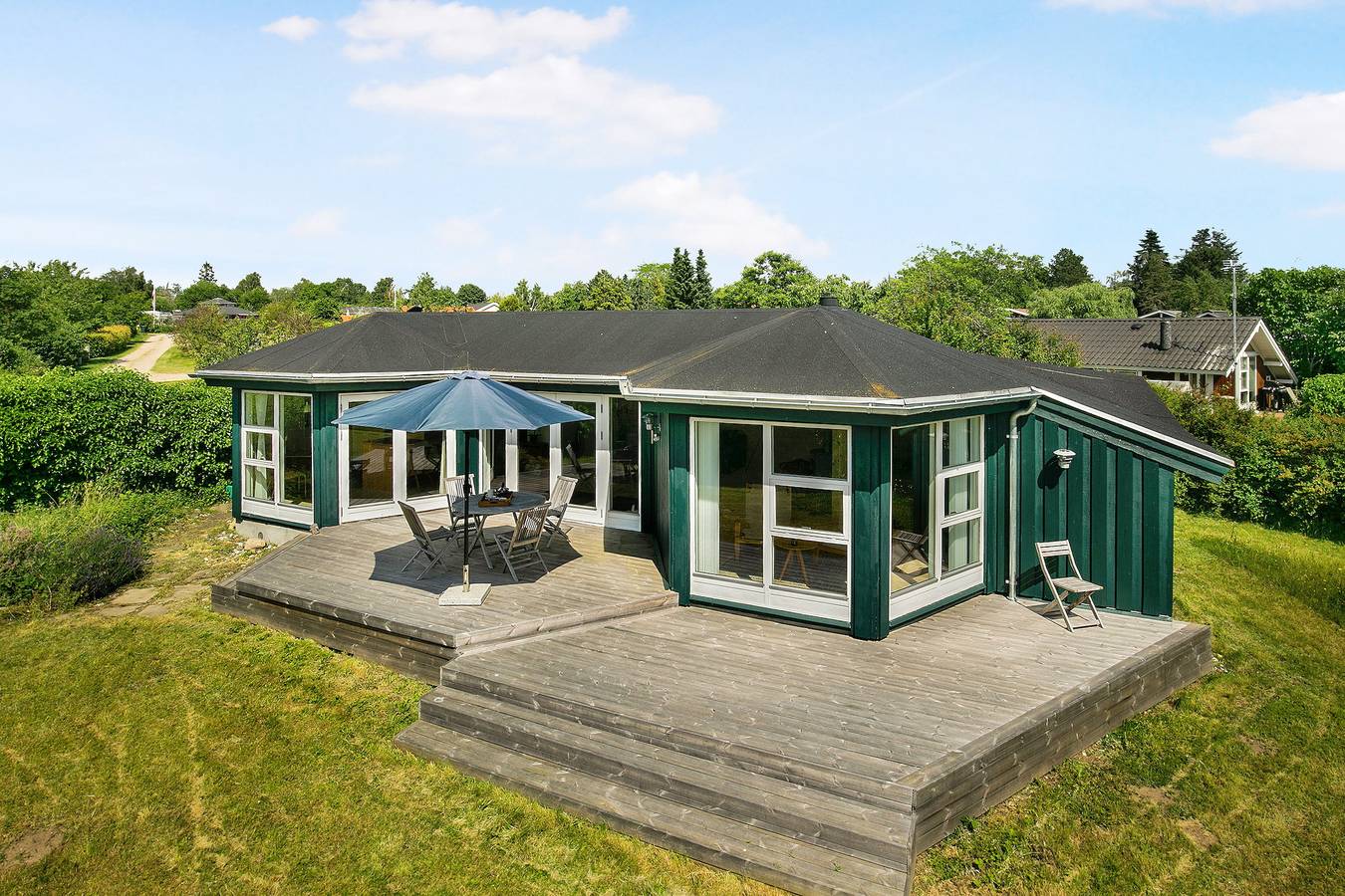 Mooi zomerhuis nabij bos en strand in Kirke Hyllinge, Lejre und omgeving