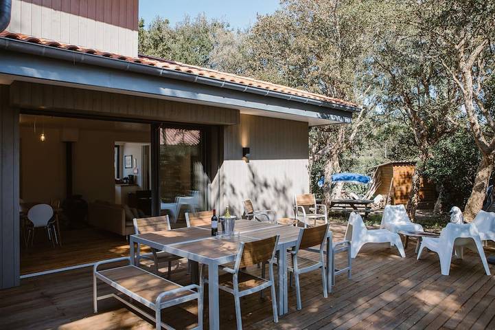 Villa pour 10 personnes, avec jardin et terrasse à Seignosse
