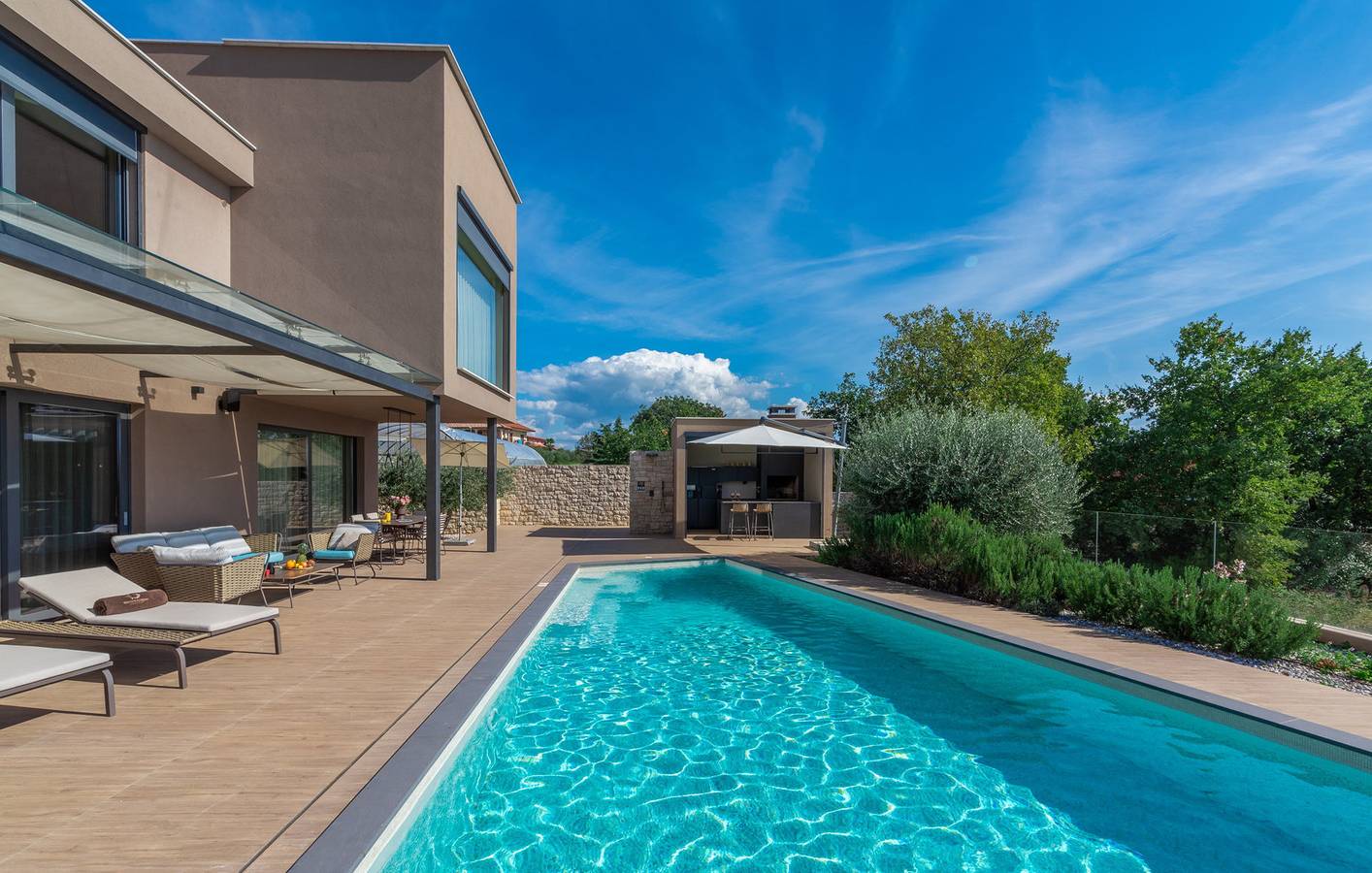 Villa für 6 Personen mit Pool in Umag, Umag und Umgebung