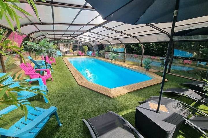 Gîte pour 8 personnes, avec piscine à Saumur