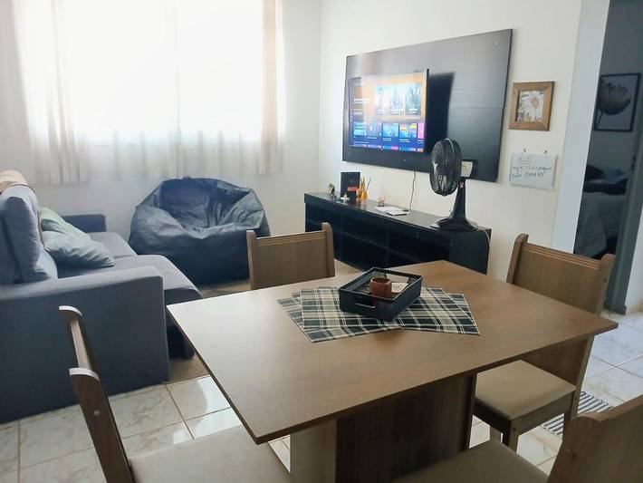 Casas e apartamentos de temporada para 4 pessoas, com jardim, adaptado a crianças em Cuiabá