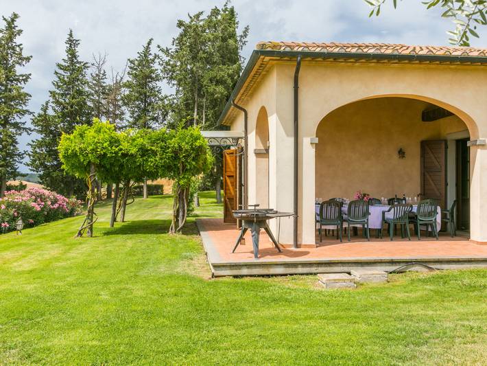 Ferienhaus für 12 Personen, mit Garten und Terrasse sowie Ausblick, mit Haustier in Grosseto Provinz - 3