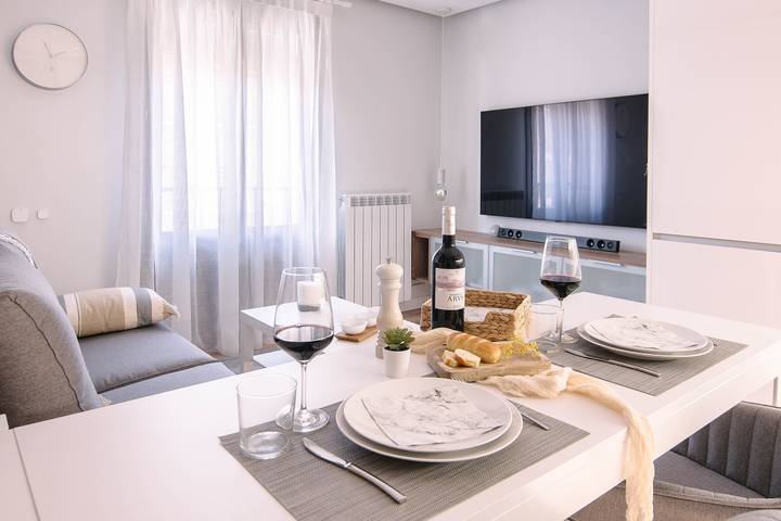 Apartamento de vacaciones para 4 personas, con Balcón/Terraza en La Rioja