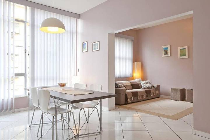 Apartamento para 6 personas, con vistas en Copacabana