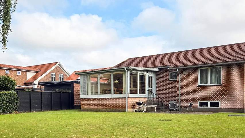 Ferienhaus für 7 Personen, mit Garten, mit Haustier