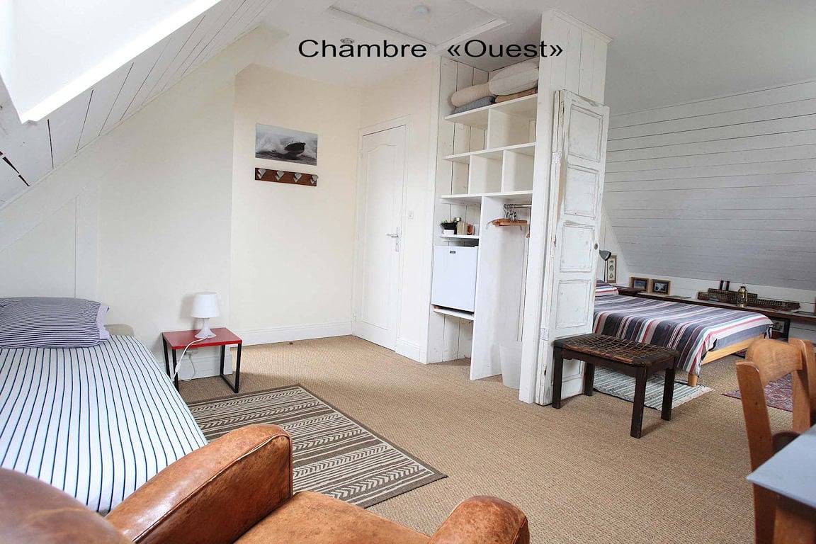 Chambres d'hôtes Laurent Vidal en Baie de Quiberon - Chambre "Ouest" in Plouharnel, Côte des Mégalithes
