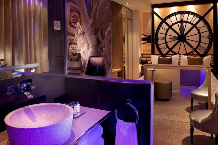 Hôtel pour 2 personnes, avec jacuzzi et sauna