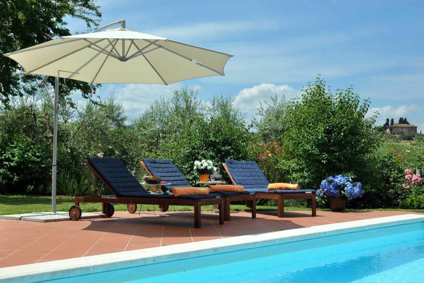 Villa für 10 Personen mit Pool in Montespertoli, Florenz Provinz