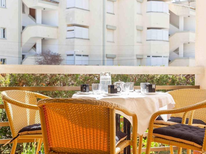 Ferienwohnung für 4 Personen, mit Balkon/Terrasse und Garten sowie Pool in Port de Pollença