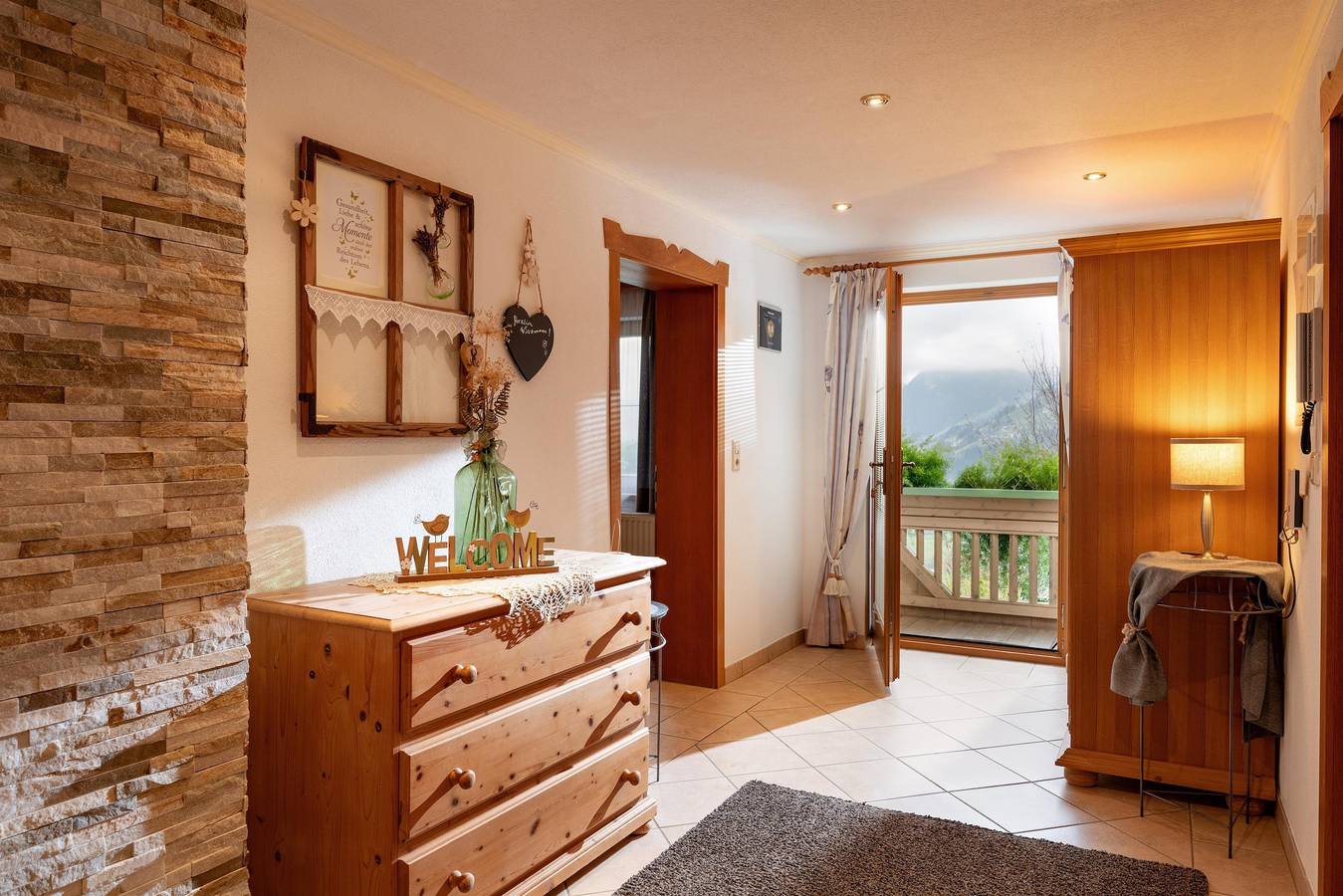 Ganze Ferienwohnung, Appartement "Panoramablick" 3 Schlafräume in Tuxer Alpen, Zellberg