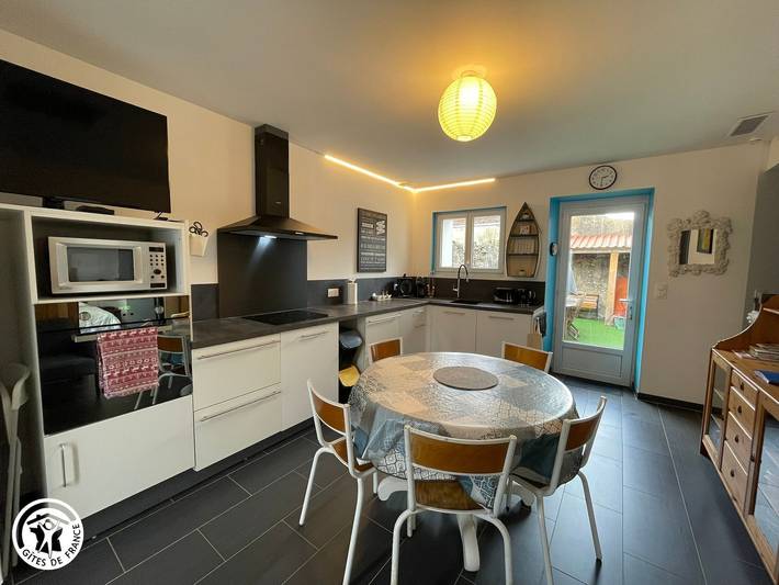 Gîte pour 6 personnes, avec Terrasse et Jardin à Saint-Hilaire-de-Riez