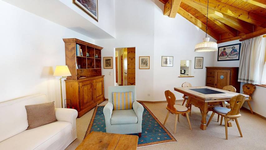 Ferienwohnung für 4 Personen, mit Balkon in Sils im Engadin/Segl - 2