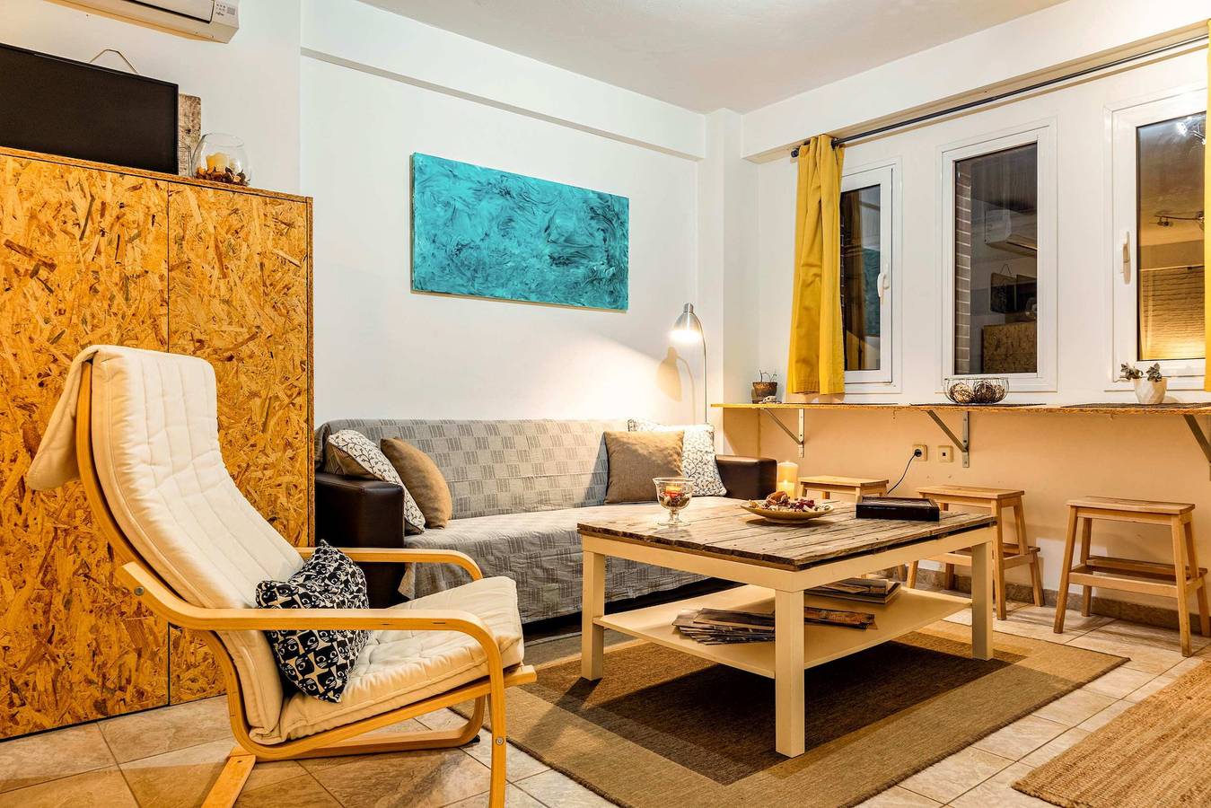 Ferienhaus für 3 Personen mit Balkon/Terrasse in Kalamata, Messenien