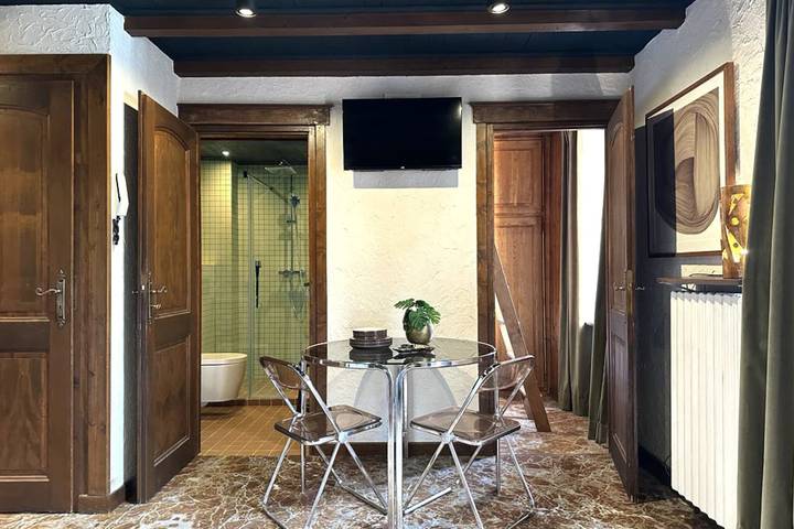 Gîte pour 3 personnes, avec balcon, adapté aux familles dans Office de Tourisme de Megeve - 4