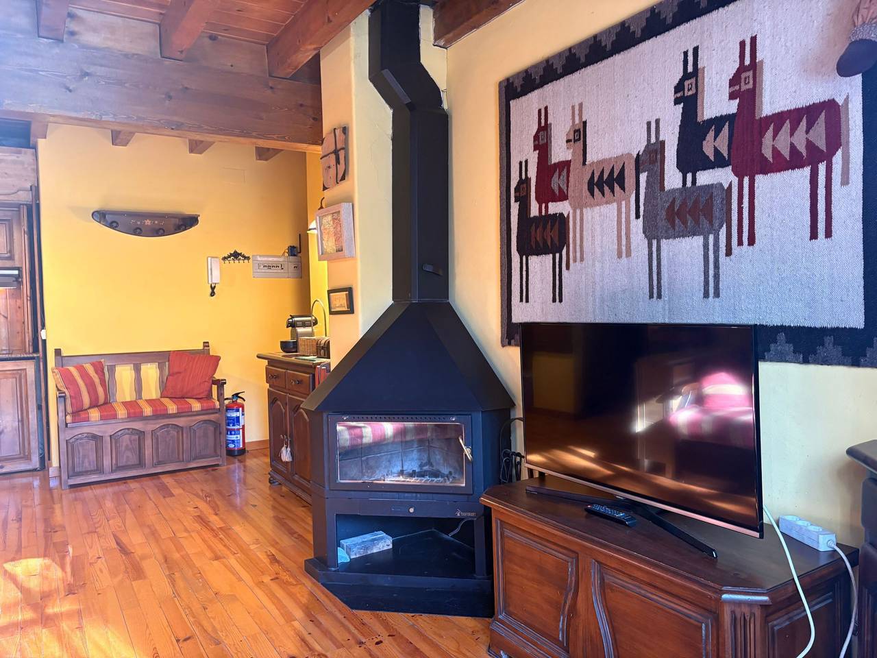 Appartement entier, Bergwohnung mit Kamin Aigüestortes 1 in Pla de l'Ermita, La Vall de Boí
