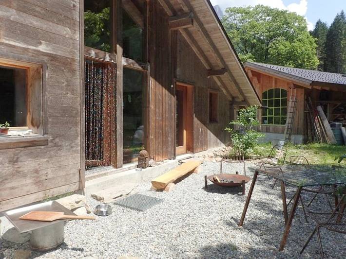 B&B für 4 Personen, mit Garten und Ausblick in der Schweiz