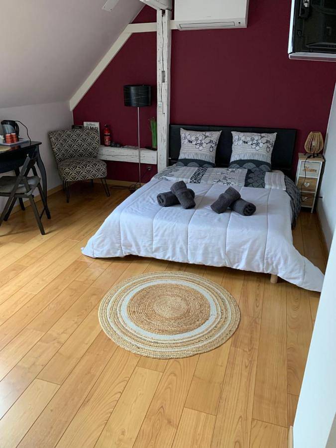 Chambre d’hôte pour 2 personnes, avec vue et jardin