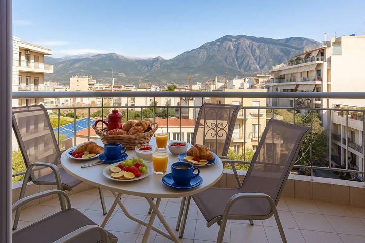 Vakantiewoning voor 4 personen, met Tuin in Kalamata