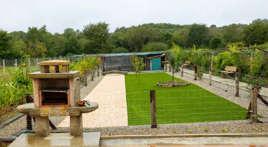 Casa de vacaciones para 6 personas, con Jardín en Provincia de Orense