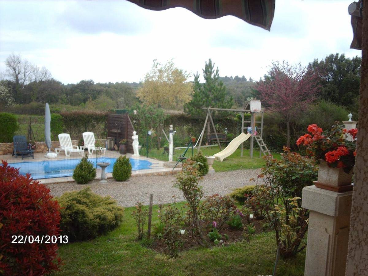 Double Room with Garden View in Régusse, Région de Brignoles
